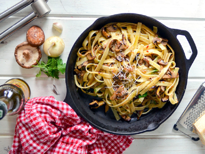 Italy Fettuccine with Truffle Oil